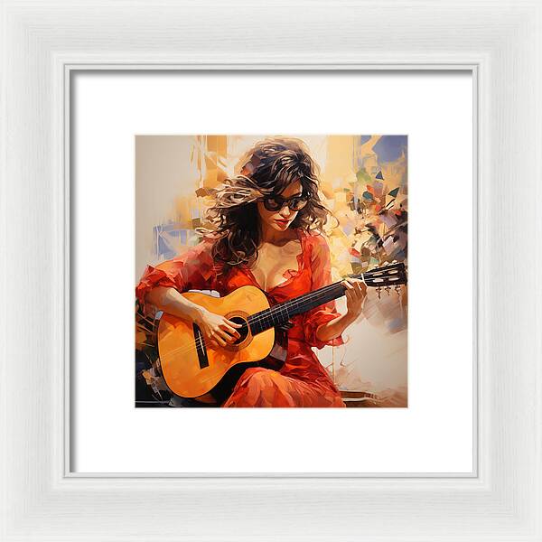 Orange Rhapsody - Framed Print