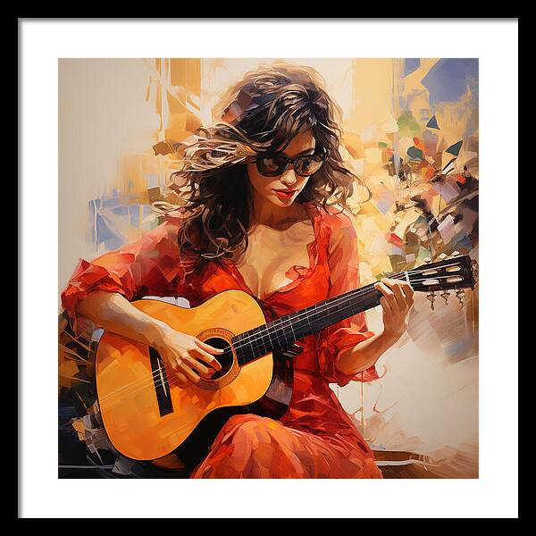 Orange Rhapsody - Framed Print