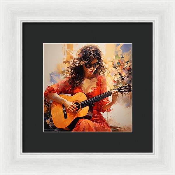 Orange Rhapsody - Framed Print