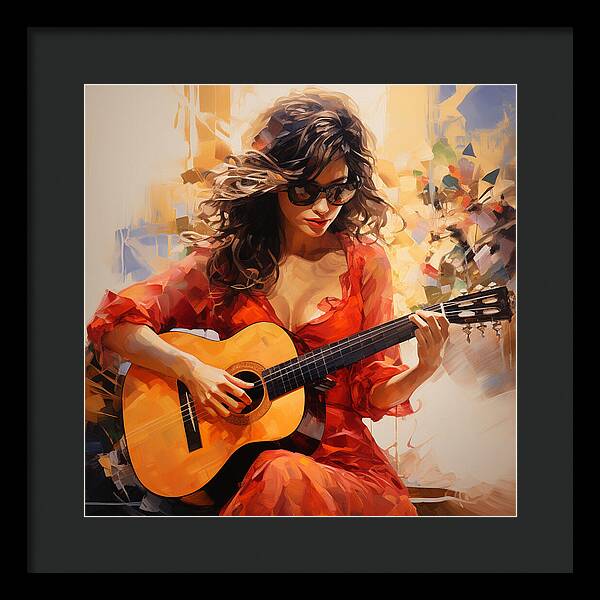 Orange Rhapsody - Framed Print