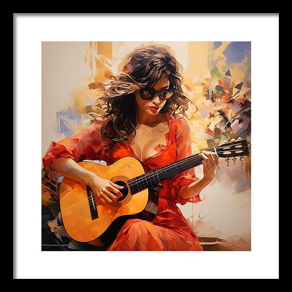 Orange Rhapsody - Framed Print