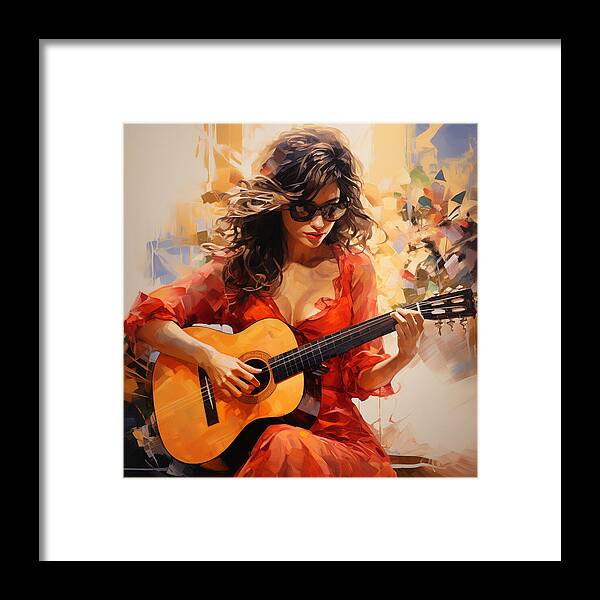 Orange Rhapsody - Framed Print