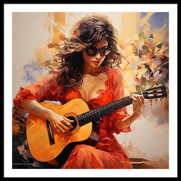 Orange Rhapsody - Framed Print