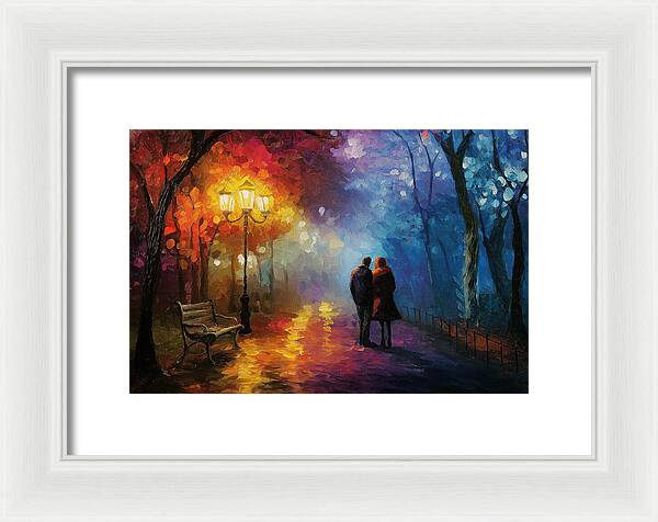 Path of Affection - Framed Print