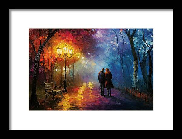 Path of Affection - Framed Print