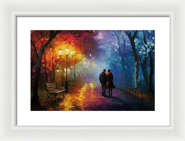 Path of Affection - Framed Print