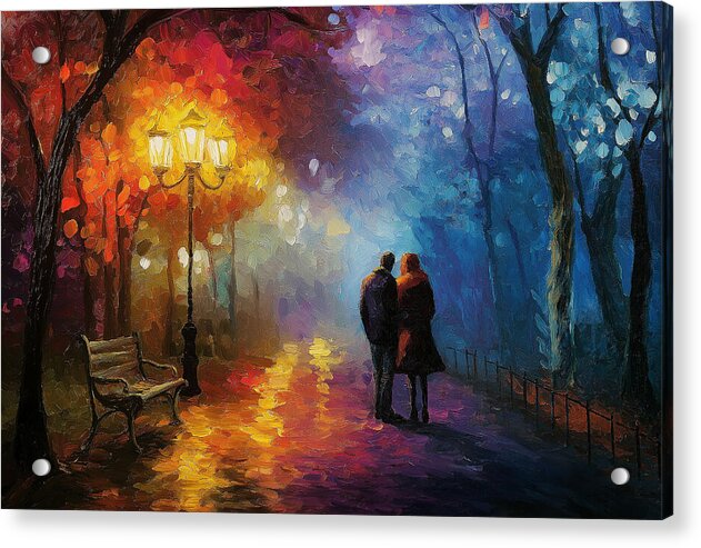 Path of Affection - Acrylic Print