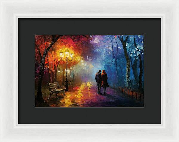 Path of Affection - Framed Print