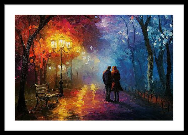 Path of Affection - Framed Print
