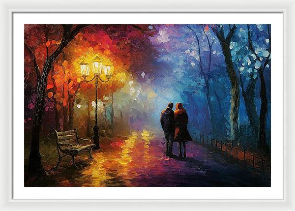 Path of Affection - Framed Print