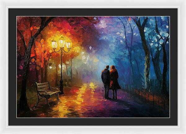 Path of Affection - Framed Print