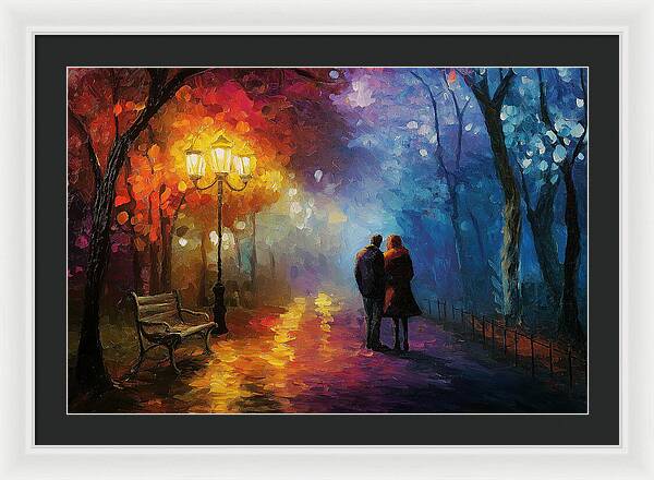 Path of Affection - Framed Print