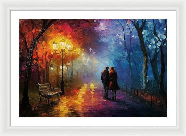 Path of Affection - Framed Print
