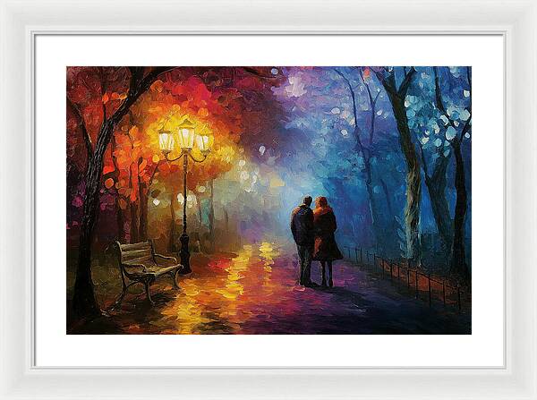 Path of Affection - Framed Print