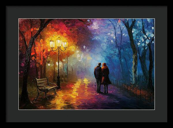 Path of Affection - Framed Print