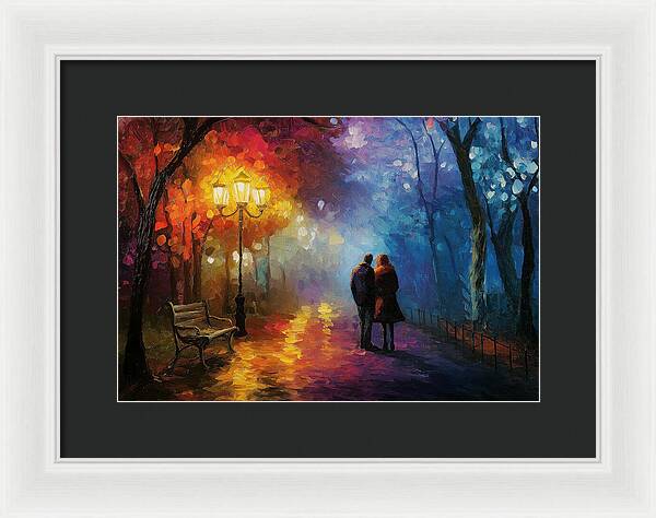 Path of Affection - Framed Print