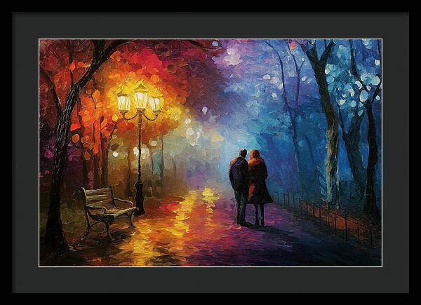 Path of Affection - Framed Print