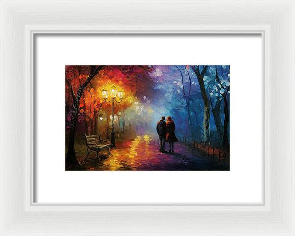 Path of Affection - Framed Print