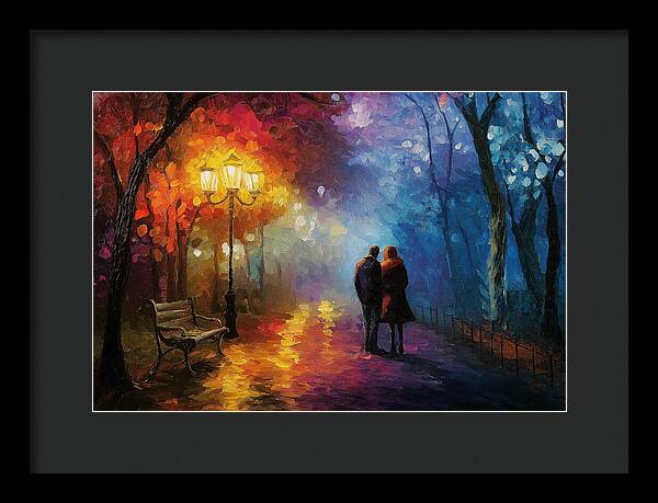 Path of Affection - Framed Print