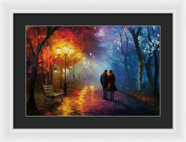 Path of Affection - Framed Print