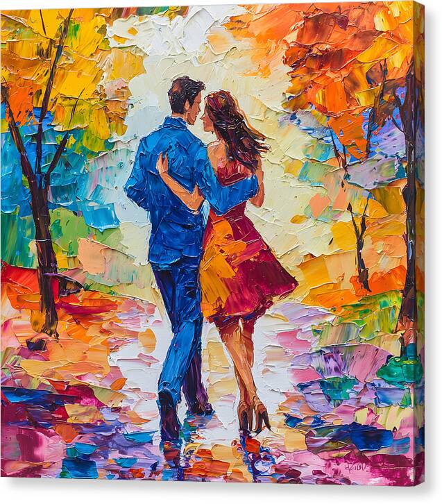 Path of Passion - Canvas Print