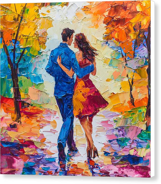 Path of Passion - Canvas Print