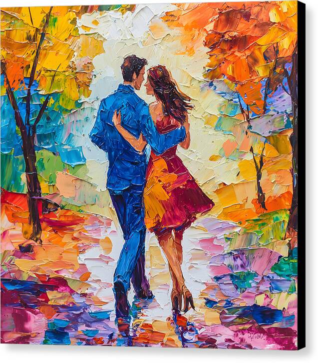 Path of Passion - Canvas Print