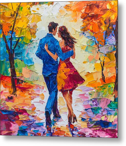 Path of Passion - Metal Print