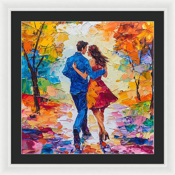 Path of Passion - Framed Print