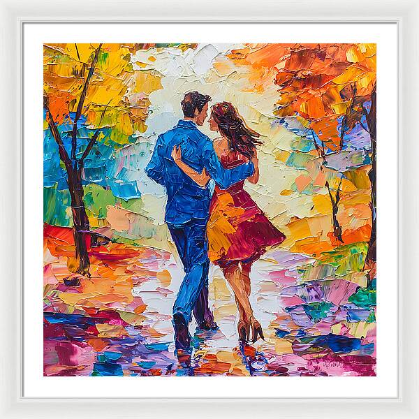 Path of Passion - Framed Print