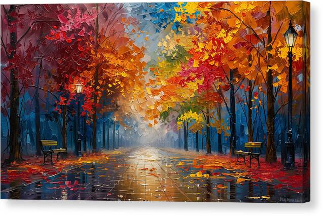 Path of Reflection - Canvas Print