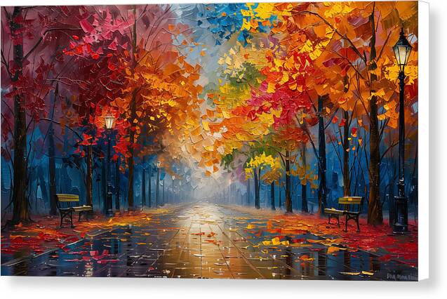 Path of Reflection - Canvas Print
