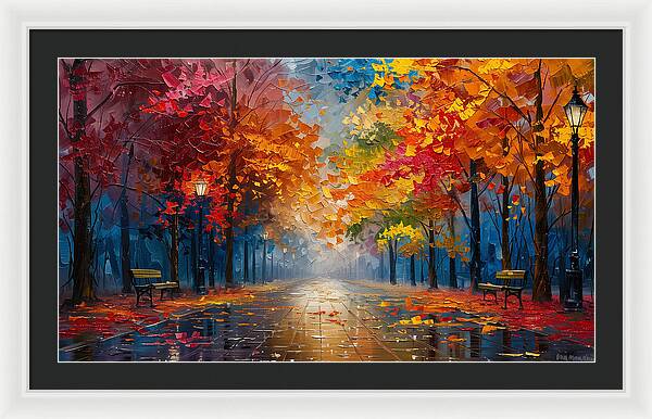 Path of Reflection - Framed Print