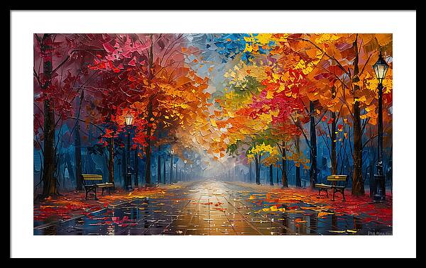 Path of Reflection - Framed Print