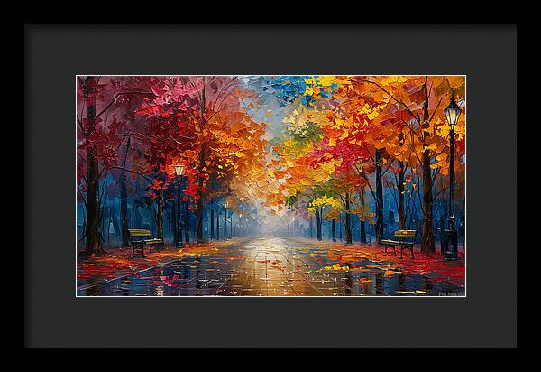 Path of Reflection - Framed Print