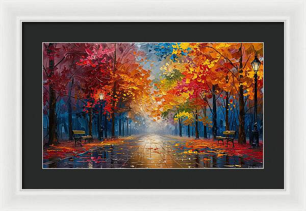 Path of Reflection - Framed Print
