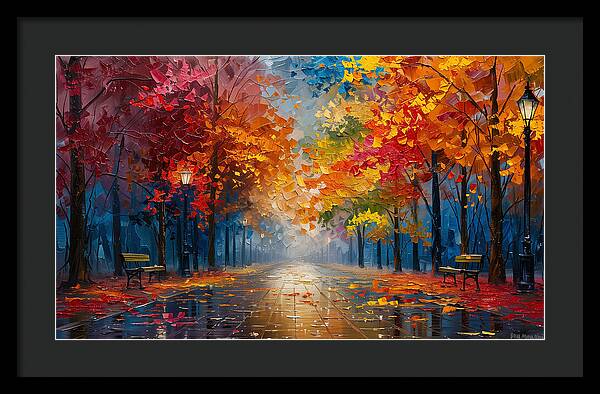 Path of Reflection - Framed Print