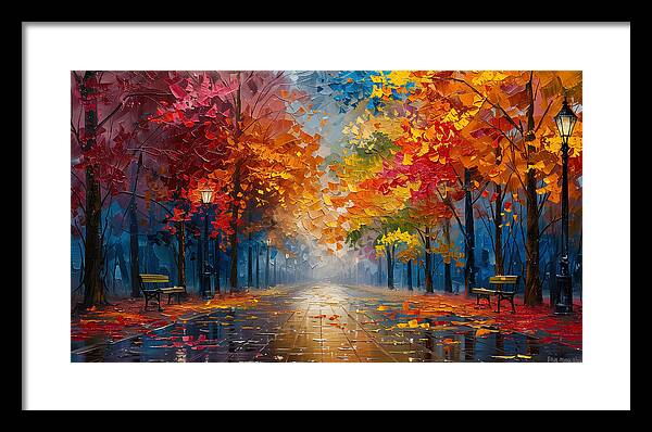 Path of Reflection - Framed Print