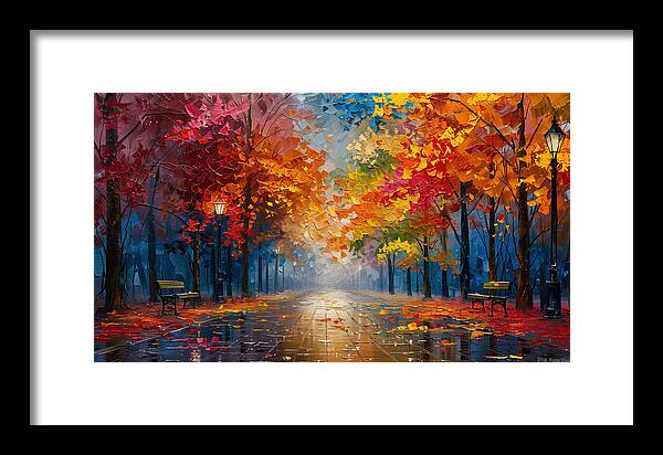 Path of Reflection - Framed Print
