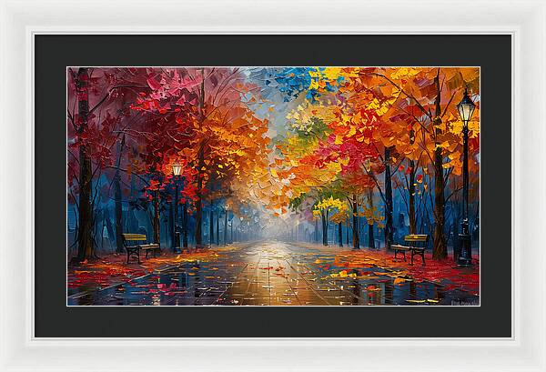 Path of Reflection - Framed Print