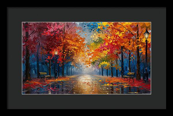 Path of Reflection - Framed Print