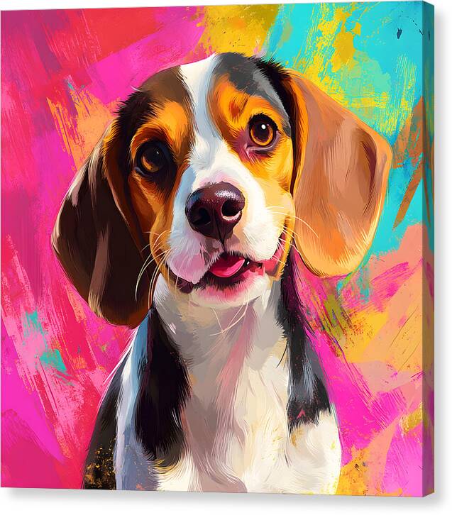 Pawsitivity - Canvas Print