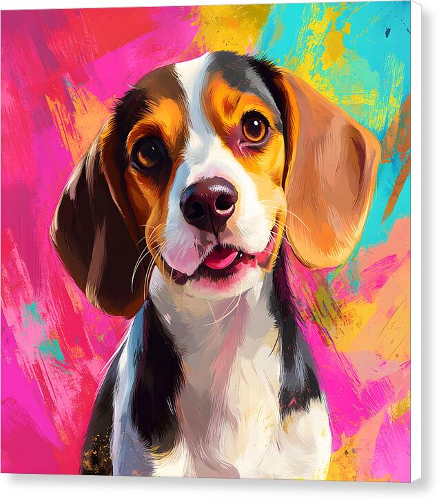 Pawsitivity - Canvas Print