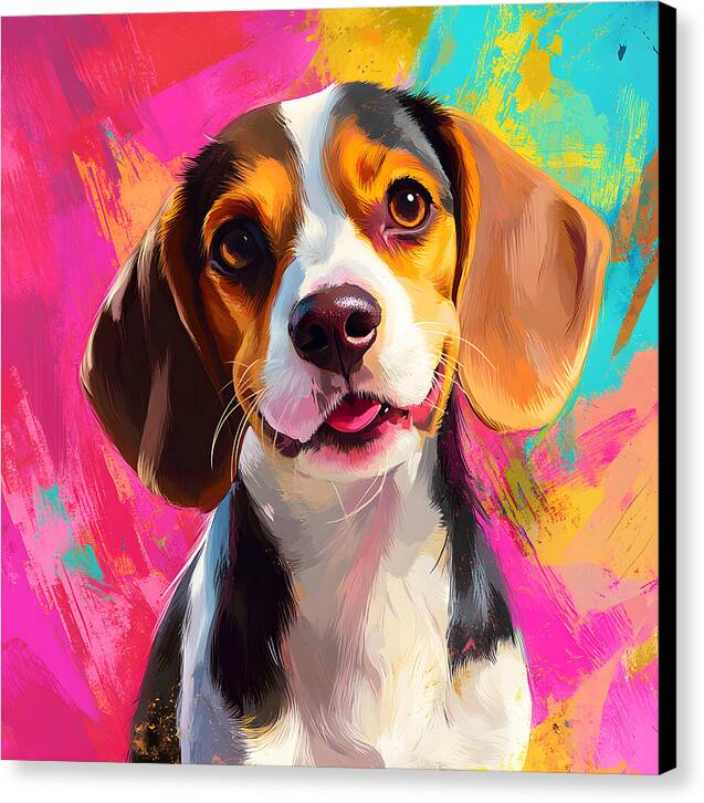 Pawsitivity - Canvas Print