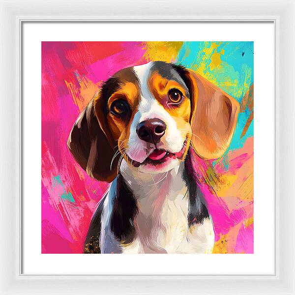 Pawsitivity - Framed Print