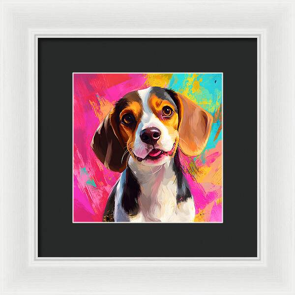 Pawsitivity - Framed Print