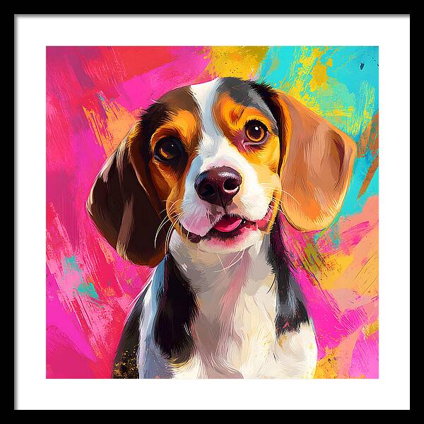 Pawsitivity - Framed Print