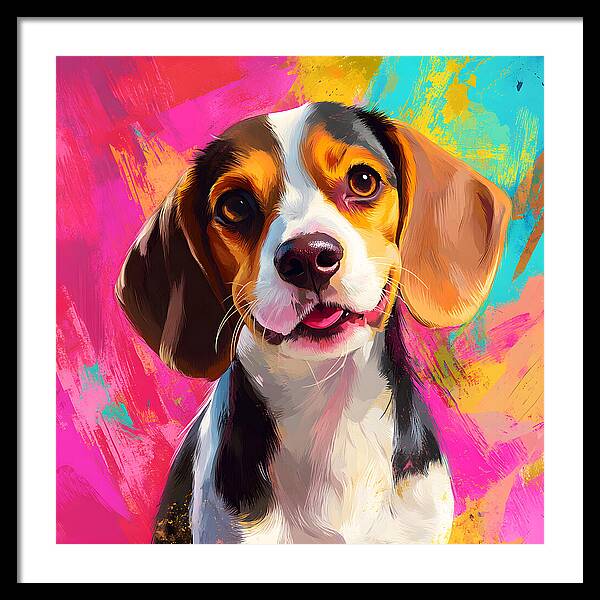 Pawsitivity - Framed Print