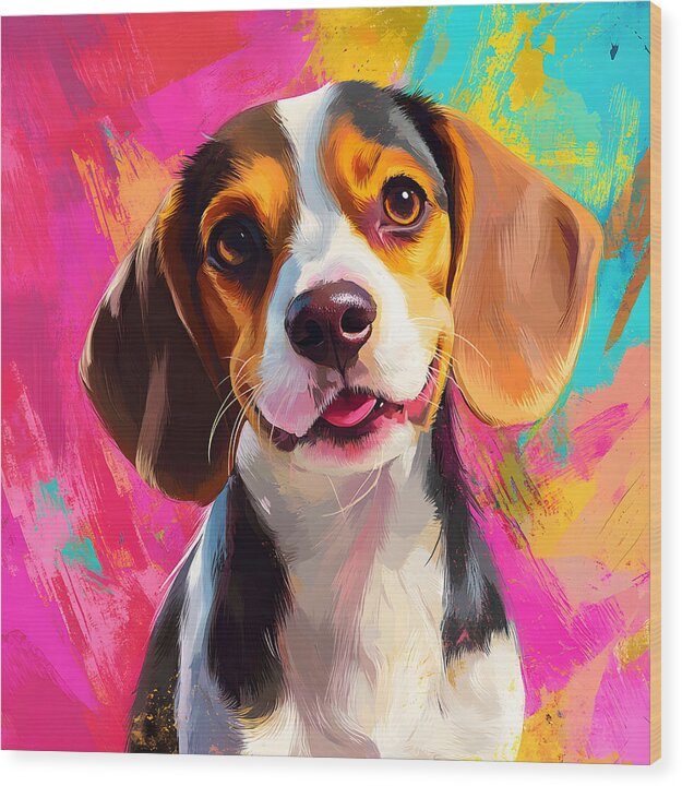 Pawsitivity - Wood Print