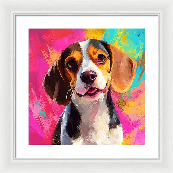 Pawsitivity - Framed Print